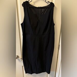 Torrid Bodycon Midi Sheath Dress Size 20 Black